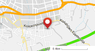Location of business on map