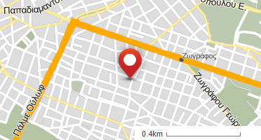 Location of business on map