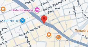 Location of business on map