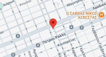 Location of business on map