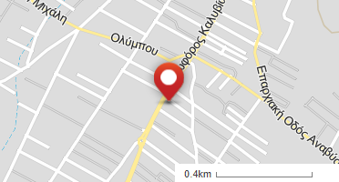 Location of business on map