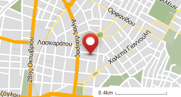 Location of business on map