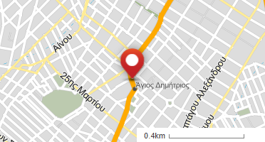 Location of business on map