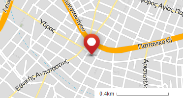 Location of business on map