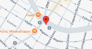 Location of business on map