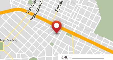 Location of business on map
