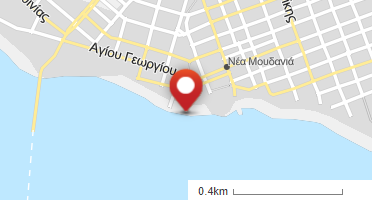 Location of business on map