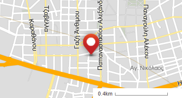 Location of business on map
