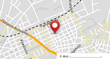 Location of business on map