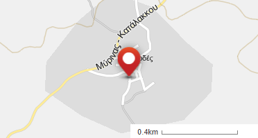 Location of business on map