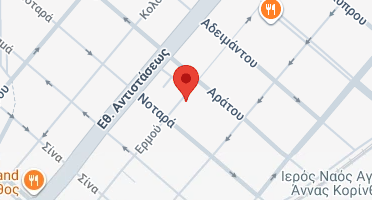 Location of business on map