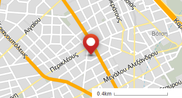 Location of business on map