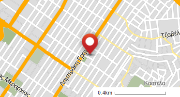 Location of business on map