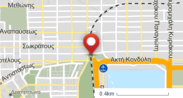 Location of business on map