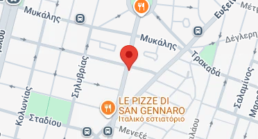 Location of business on map