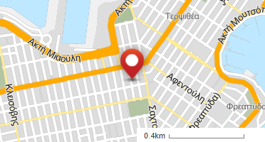 Location of business on map