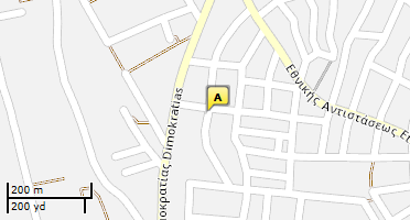 Location of business on map