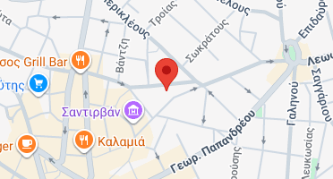 Location of business on map