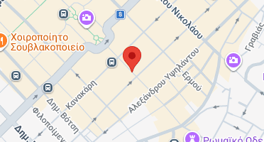 Location of business on map