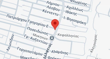 Location of business on map