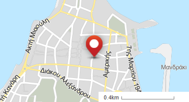 Location of business on map