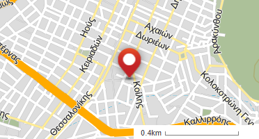 Location of business on map