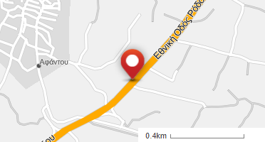 Location of business on map