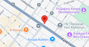 Location of business on map