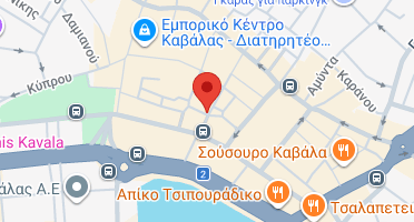 Location of business on map