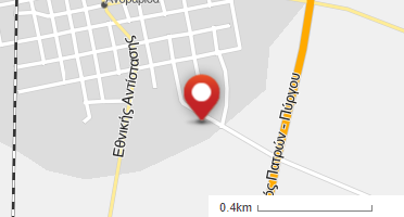 Location of business on map