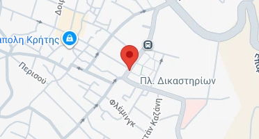 Location of business on map