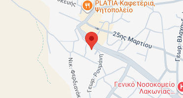 Location of business on map