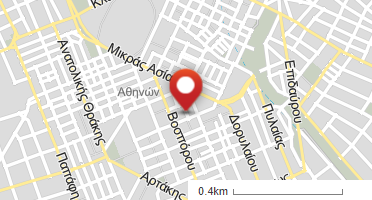 Location of business on map