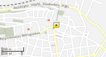 Location of business on map