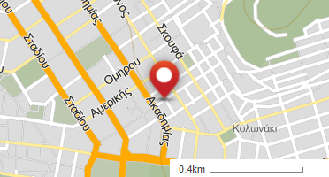 Location of business on map