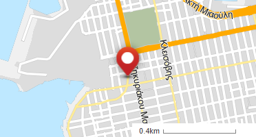 Location of business on map