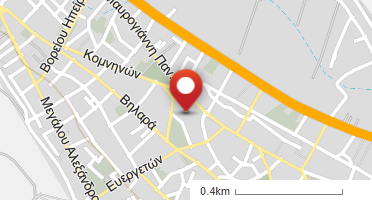 Location of business on map