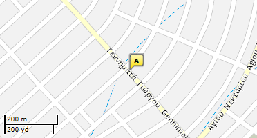 Location of business on map