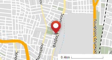 Location of business on map