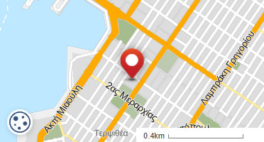 Location of business on map