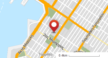 Location of business on map