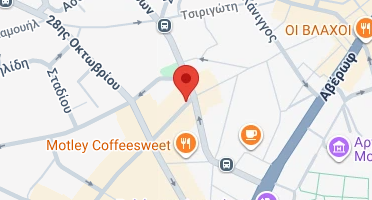 Location of business on map