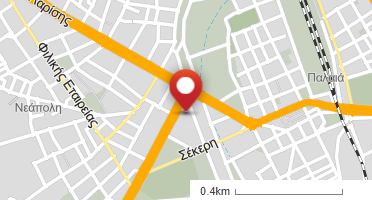 Χάρτης και σημείο της επιχείρησης