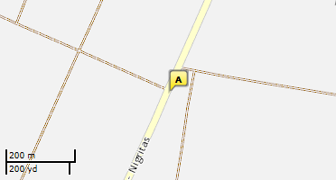 Location of business on map