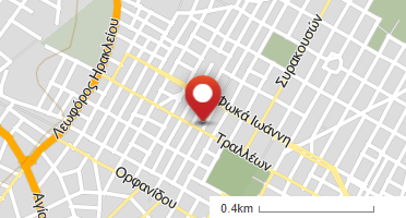 Location of business on map