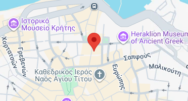 Location of business on map