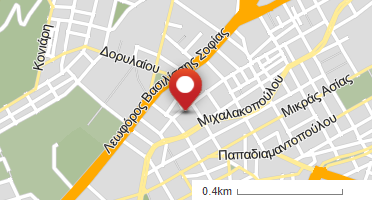 Location of business on map