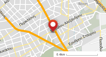 Location of business on map