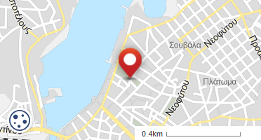 Location of business on map