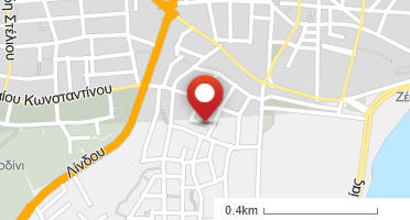 Location of business on map